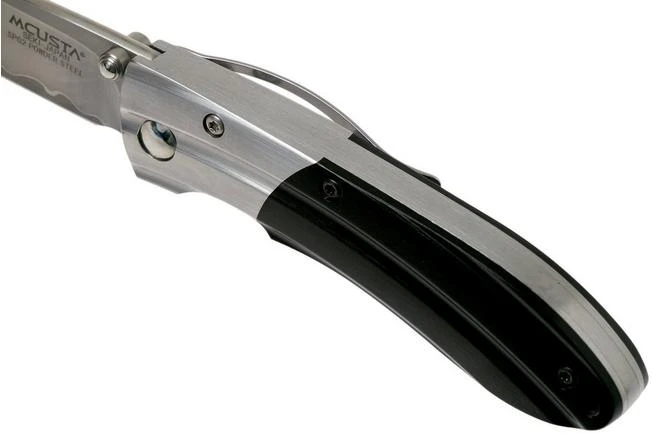 Mcusta MC-142G Ripple, SPG2 Black Pakka Wood Pocket Knife 7 Mcusta MC-142G Ripple, SPG2 Black Pakka Wood Pocket Knife - Image 7