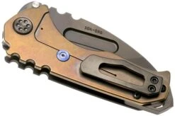 Medford Praetorian Genesis G S35VN, PVD Droppoint Blade, Black G10 Handle, PVD Hardware Pocket Knife -Knife Sale Shop MF 21 GN 03 04 medford