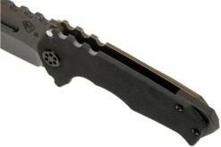 Medford Praetorian Genesis G S35VN, PVD Droppoint Blade, Black G10 Handle, PVD Hardware Pocket Knife -Knife Sale Shop MF 21 GN 03 07 medford