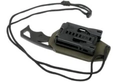 Medford Praetorian Neck Knife PVD S35VN Neck Knife, OD Green Kydex -Knife Sale Shop MF 21 PNK 03 06 medford