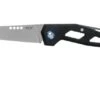 MKM Edge EG-ABK Black Aluminum Pocket Knife, Graciut Design