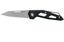 MKM Edge EG-ABK Black Aluminum Pocket Knife, Graciut Design