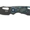 MKM Isonzo FX03-3CAD Clip Point Dark Stonewashed, Arctic Storm Carbon Fibre Pocket Knife, Jesper Voxnaes Design
