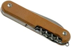 MKM Malga 6 Natural Canvas Micarta MP06-NC Pocket Knife -Knife Sale Shop MMK MP06 NC 04 mkm knives