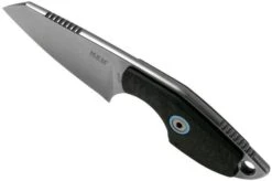 MKM Mikro 2 Wharncliffe, Stonewashed Carbon Fibre Neck Knife, Jesper Voxnaes Design -Knife Sale Shop MMK MR02 CF 04 mkm knives