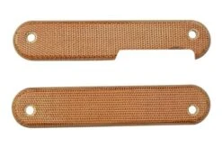 MKM Malga 6 Natural Canvas Micarta Scales