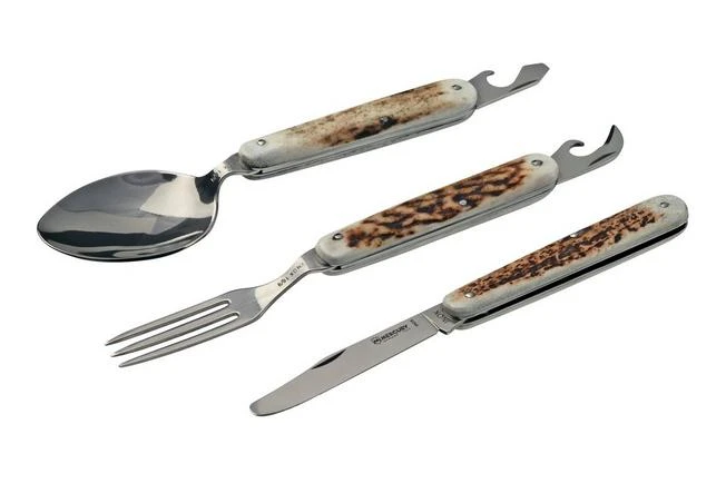 Mercury Trip Set 992-5DC Stag, Outdoor Cutlery 2 Mercury Trip Set 992-5DC Stag, Outdoor Cutlery - Image 2