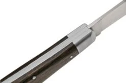 Otter Anchor Knife 172 R.m.L Large Stainless, Smoked Oak, Stainless Anchor, Pocket Knife -Knife Sale Shop OR172RML 06 otter