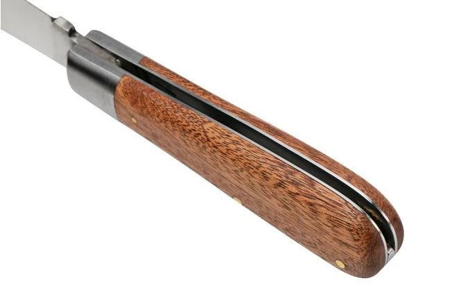 Otter Anchor Knife 173 Large Carbon, Sapeli, Brass Anchor, Pocket Knife 5 Otter Anchor Knife 173 Large Carbon, Sapeli, Brass Anchor, Pocket Knife - Image 5