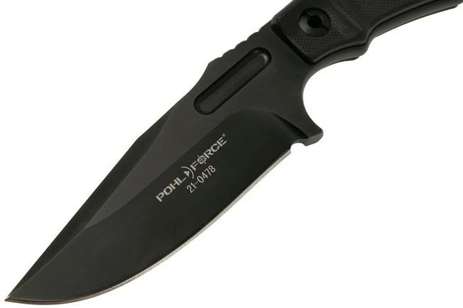 Pohl Force Compact One Black 6022 Fixed Knife, Dietmar Pohl Design 3 Pohl Force Compact One Black 6022 Fixed Knife, Dietmar Pohl Design - Image 3
