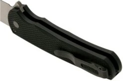 Pro-Tech Malibu 5205 Stonewashed 20CV Reverse Tanto, Black Textured Aluminum Pocket Knife -Knife Sale Shop PH5205 05 protech