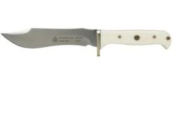 PUMA SGB Buffalo Hunter, Smooth White Bone 6817200T Hunting Knife