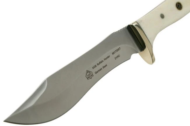 PUMA SGB Buffalo Hunter, Smooth White Bone 6817200T Hunting Knife 3 PUMA SGB Buffalo Hunter, Smooth White Bone 6817200T Hunting Knife - Image 3