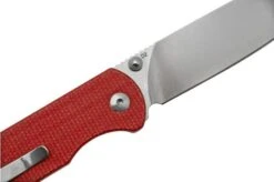 QSP Knife Parrot QS102-E Red Micarta, Pocket Knife -Knife Sale Shop QS102 E 05 qsp