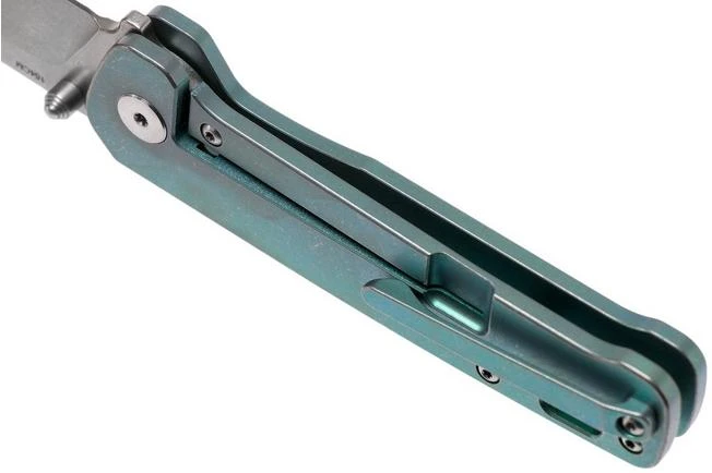 QSP Knife Penguin QS130-X Titanium, 154CM Pocket Knife 5 QSP Knife Penguin QS130-X Titanium, 154CM Pocket Knife - Image 5