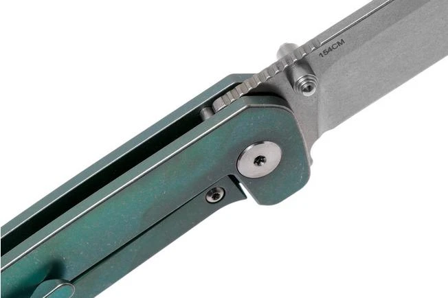 QSP Knife Penguin QS130-X Titanium, 154CM Pocket Knife 6 QSP Knife Penguin QS130-X Titanium, 154CM Pocket Knife - Image 6