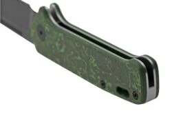 QSP Knife Penguin QS130SJ-E2, CPM 20CV Black Stonewashed, Fat Carbon Jungle Wear, Slipjoint Pocket Knife -Knife Sale Shop QS130SJ E2 04 qsp