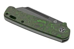 QSP Knife Penguin QS130SJ-E2, CPM 20CV Black Stonewashed, Fat Carbon Jungle Wear, Slipjoint Pocket Knife -Knife Sale Shop QS130SJ E2 06 qsp