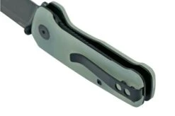 QSP Knife Penguin Mini QS130XS-F2, Blackwashed 14C28N, Natural G10 Pocket Knife -Knife Sale Shop QS130XS F2 04 qsp