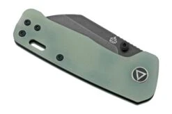 QSP Knife Penguin Mini QS130XS-F2, Blackwashed 14C28N, Natural G10 Pocket Knife -Knife Sale Shop QS130XS F2 06 qsp