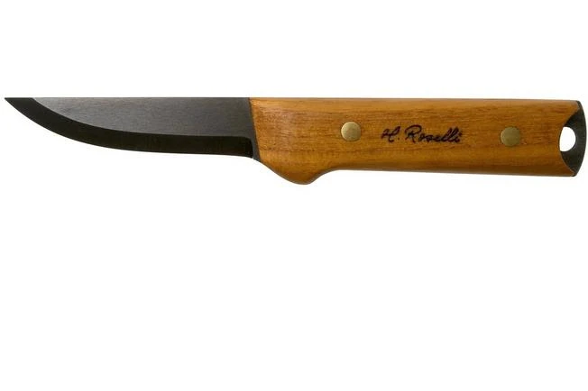 Roselli Big Heimo 4” Knife UHC RW40 Leather Sheath, Outdoor Knife 1 Roselli Big Heimo 4” Knife UHC RW40 Leather Sheath, Outdoor Knife