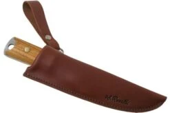 Roselli Big Heimo 4” Knife UHC RW40 Leather Sheath, Outdoor Knife 12 Roselli Big Heimo 4” Knife UHC RW40 Leather Sheath, Outdoor Knife -Knife Sale Shop RIRW40 06 roselli