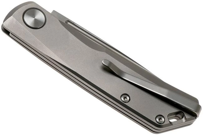 Real Steel Luna 7001 Titanium Slipjoint Pocket Knife, Poltergeist Design 4 Real Steel Luna 7001 Titanium Slipjoint Pocket Knife, Poltergeist Design - Image 4