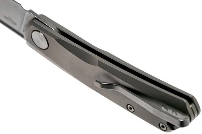 Real Steel Luna 7001 Titanium Slipjoint Pocket Knife, Poltergeist Design 5 Real Steel Luna 7001 Titanium Slipjoint Pocket Knife, Poltergeist Design - Image 5