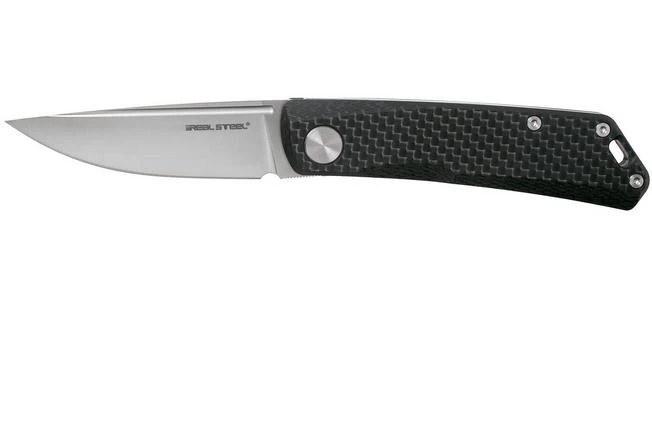 Real Steel Luna Premium II M390 Carbon Fibre 7005P Knivesandtools Exclusive Slipjoint Pocket Knife 1 Real Steel Luna Premium II M390 Carbon Fibre 7005P Knivesandtools Exclusive Slipjoint Pocket Knife