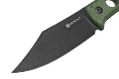SENCUT Waxahachie SA11C Green Micarta Fixed Knife -Knife Sale Shop SESA11C 03 sencut
