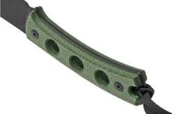 SENCUT Waxahachie SA11C Green Micarta Fixed Knife -Knife Sale Shop SESA11C 04 sencut