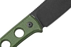 SENCUT Waxahachie SA11C Green Micarta Fixed Knife -Knife Sale Shop SESA11C 05 sencut