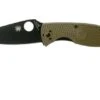 Spyderco Tenacious Lightweight OD Green Black C122PODBK FRN Pocket Knife