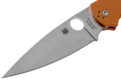 Spyderco Native Chief REX45 Burnt Orange G10 C244GPBORE Sprint Run Pocket Knife -Knife Sale Shop SPC244GPBORE 03 spyderco