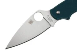 Spyderco UK Penknife CPM-SPY27 C94PCBL Blue FRN, Pocket Knife -Knife Sale Shop SPC94PCBL 03 spyderco