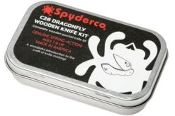 Spyderco Wooden Kit Dragonfly C28 WDKIT1 Wooden Pocket Knife -Knife Sale Shop SPWDKIT1 04 spyderco spwdkit1 04