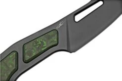 TRC Knives Speed Demon M390 DLC Jungle Wear Carbon, Neck Knife -Knife Sale Shop TI SD M390 JWC 05 trc