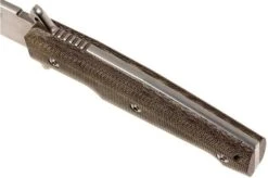 Viper Fate VT 4005 SWCV Stonewashed, Green Micarta, Fixed Blade -Knife Sale Shop VPVT4005SWCV 07 viper fate vt vpvt4005swcv 07