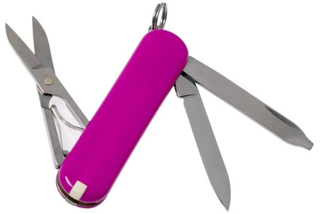 Victorinox Classic SD Colours, Tasty Grape 0.6223.52G Swiss Pocket Knife 2 Victorinox Classic SD Colours, Tasty Grape 0.6223.52G Swiss Pocket Knife - Image 2