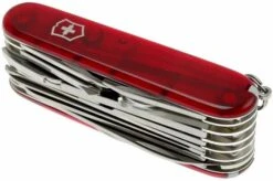 Victorinox Swisschamp (33) - Red Transparant 13 Victorinox Swisschamp (33) - Red Transparant -Knife Sale Shop VT1 6795 T 06 victorinox swisschamp 33 rood transparant vt1 6795 t d6