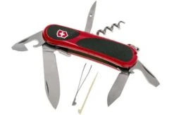Victorinox EvoGrip S101, Swiss Pocket Knife, Red/ Black