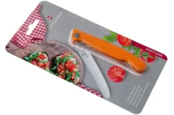 Victorinox SwissClassic 6.7836.F9B Serrated Foldable Vegetable Knife, Orange 13 Victorinox SwissClassic 6.7836.F9B Serrated Foldable Vegetable Knife, Orange -Knife Sale Shop VT6 7836 F9B 07 victorinox