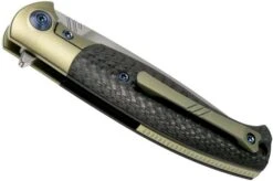WE Knife Deacon 901C Pocket Knife, Gold -Knife Sale Shop WK901C 04 we knife