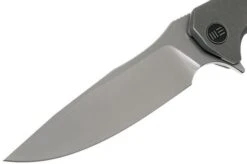 WE Knife 037, 910C Grey Pocket Knife, Kellen Bogardus Design -Knife Sale Shop WK910C 03 we knife