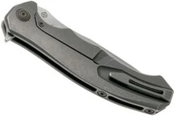 WE Knife 037, 910C Grey Pocket Knife, Kellen Bogardus Design -Knife Sale Shop WK910C 04 we knife
