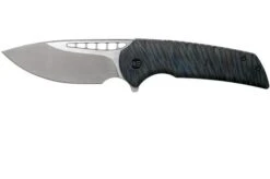 WE Knife 911B Malice Marble Blue Pocket Knife, Ferrum Forge Knives Design