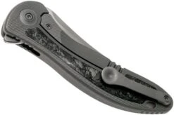 WE Knife 912CF-A Synergy2 Shredded Carbon Fibre Pocket Knife, Jim O’Young Design -Knife Sale Shop WK912CF A 04 we knife