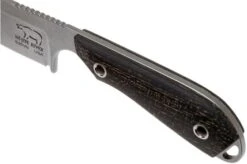 White River Knives M1 Black Burlap Micarta Fixed Knife, Kydex Sheath -Knife Sale Shop WRCPR BBL 05 white river knives
