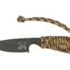White River M1 Backpacker WRM1-PTS-CBI Treestand Camo Paracord, Black Coated, Neck Knife