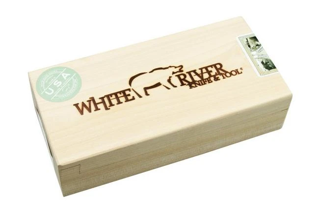 White River M1 Backpacker WRM1-PTS-CBI Treestand Camo Paracord, Black Coated, Neck Knife 9 White River M1 Backpacker WRM1-PTS-CBI Treestand Camo Paracord, Black Coated, Neck Knife - Image 9